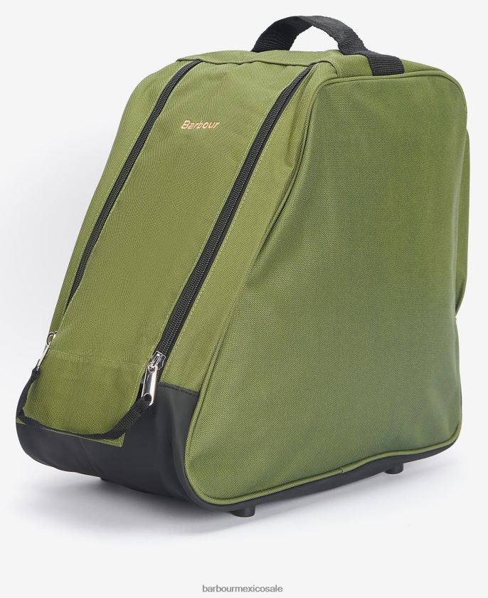 Barbour 8B6RFZ1360 accesorios verde hombres bolsa de arranque