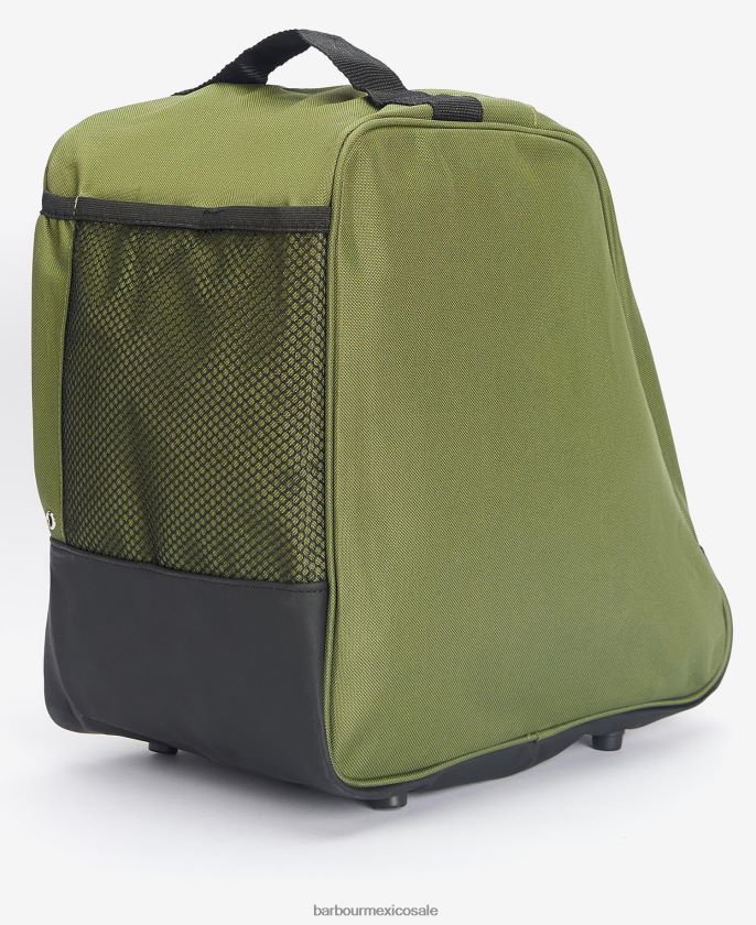 Barbour 8B6RFZ1360 accesorios verde hombres bolsa de arranque