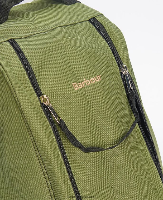 Barbour 8B6RFZ1360 accesorios verde hombres bolsa de arranque