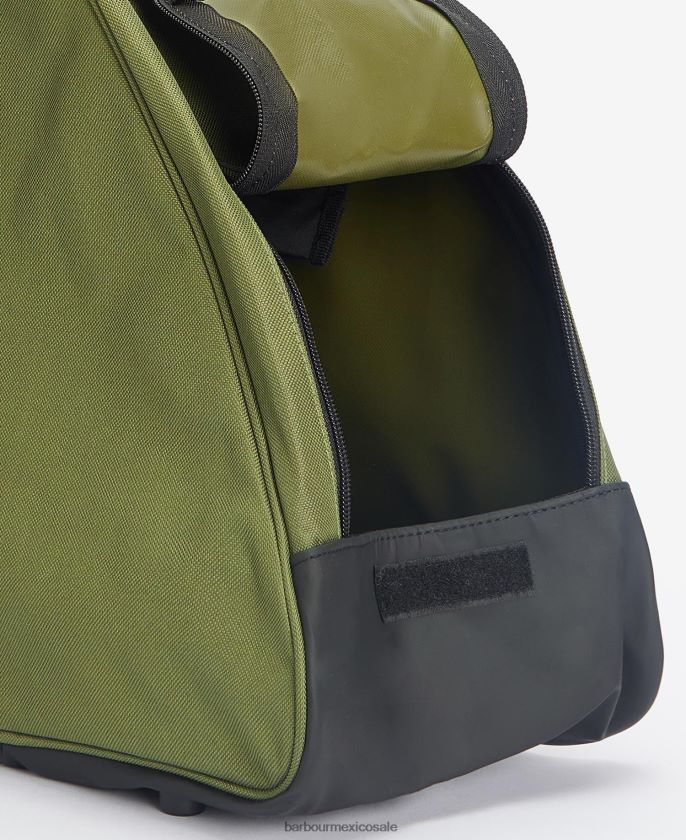 Barbour 8B6RFZ1360 accesorios verde hombres bolsa de arranque