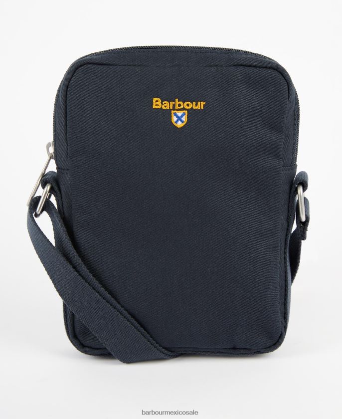 Barbour 8B6RFZ2177 accesorios Armada hombres bolsa de vuelo en cascada