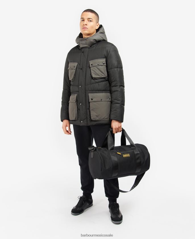 Barbour 8B6RFZ2181 accesorios negro hombres bolsa de viaje knockhill