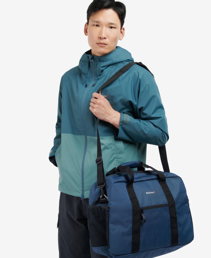 Barbour 8B6RFZ2203 accesorios verde oliva/negro hombres bolsa de lona arwin