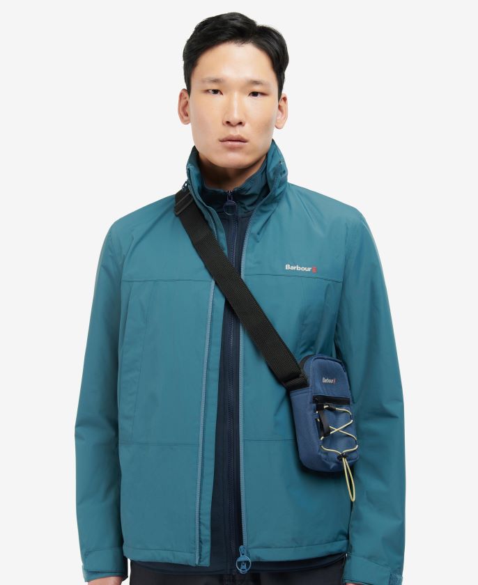 Barbour 8B6RFZ2204 accesorios verde oliva/negro hombres bandolera de lona arwin