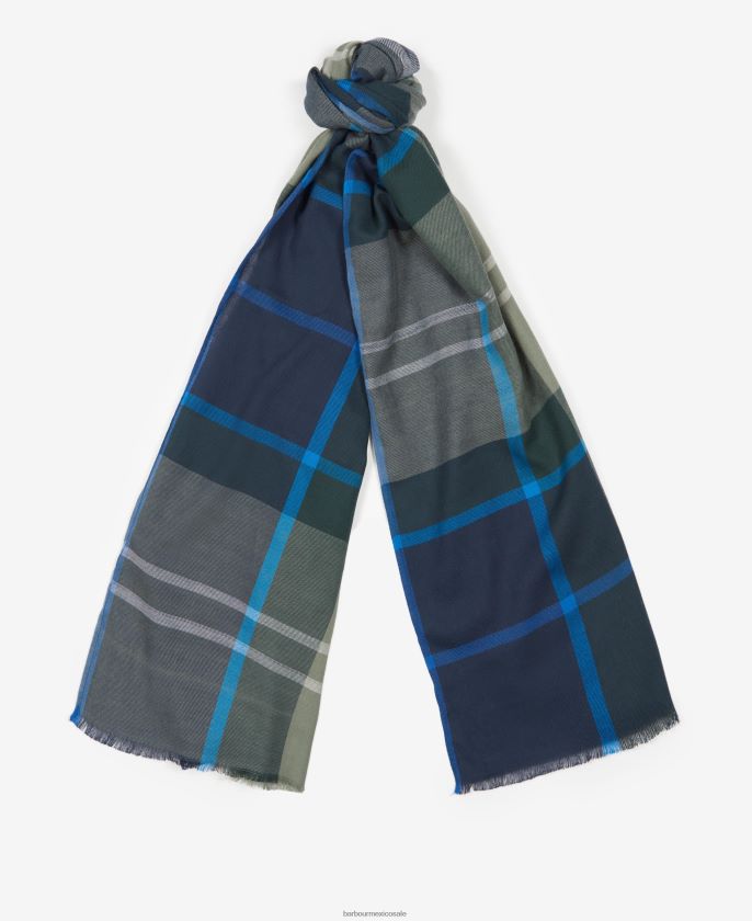 Barbour 8B6RFZ2348 accesorios tartán clásico hombres bufanda walshaw
