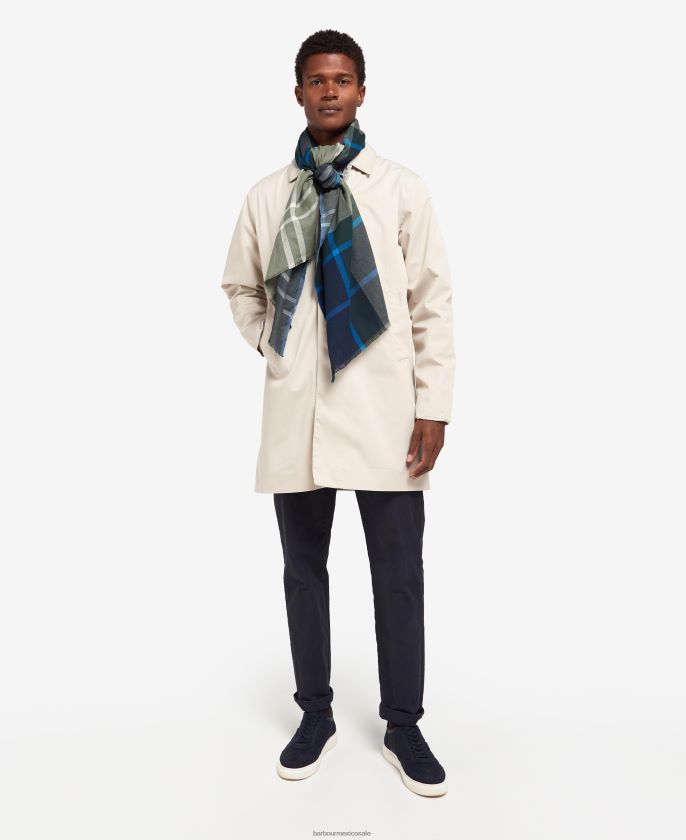 Barbour 8B6RFZ2348 accesorios tartán clásico hombres bufanda walshaw