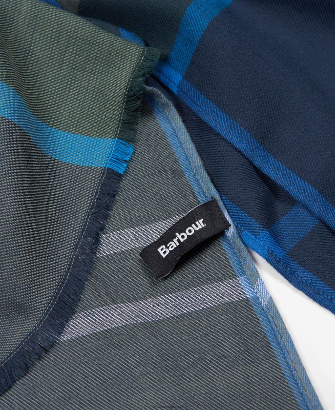 Barbour 8B6RFZ2348 accesorios tartán clásico hombres bufanda walshaw