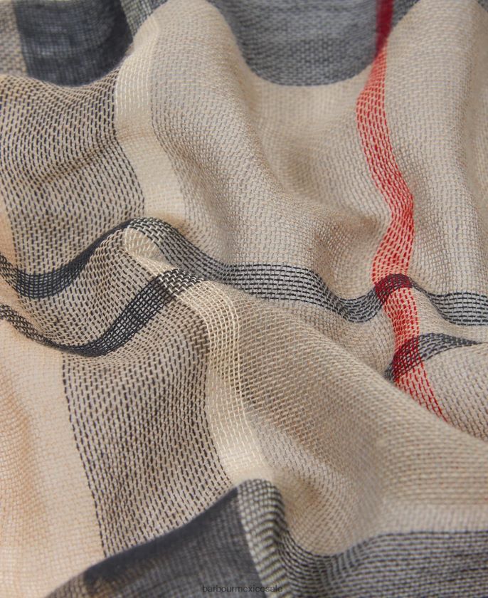 Barbour 8B6RFZ2351 accesorios tartán clásico hombres bufanda walshaw