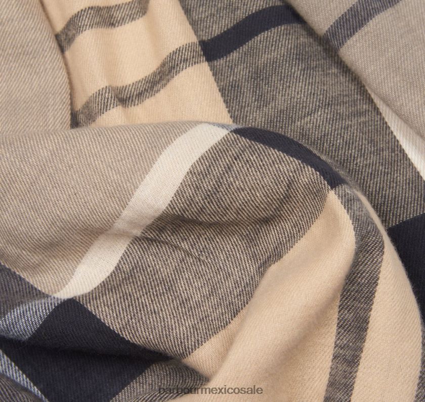 Barbour 8B6RFZ2351 accesorios tartán clásico hombres bufanda walshaw