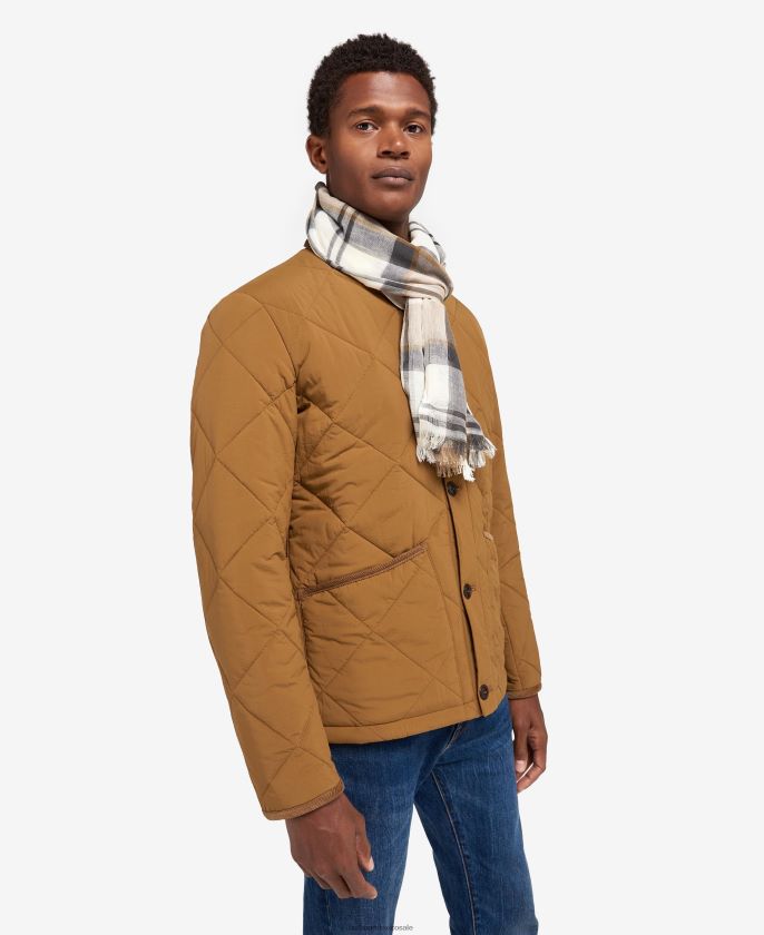 Barbour 8B6RFZ2356 accesorios vestido de piedra de tartán hombres bufanda de cuadros escoceses Welton