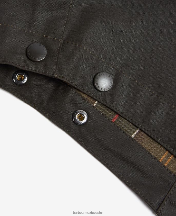 Barbour 8B6RFZ2314 accesorios aceituna hombres capucha clásica de sylkoil