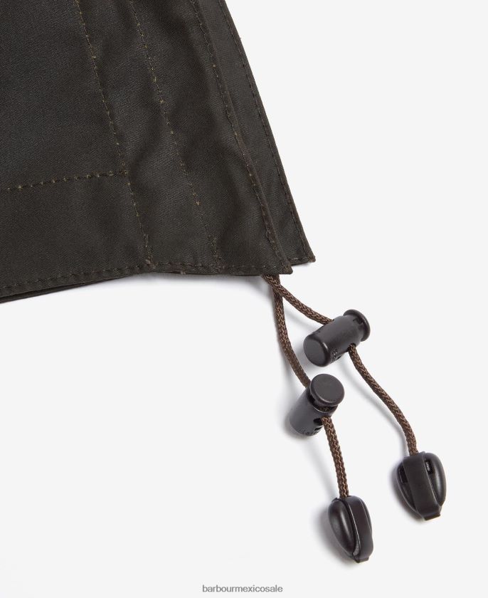 Barbour 8B6RFZ2314 accesorios aceituna hombres capucha clásica de sylkoil