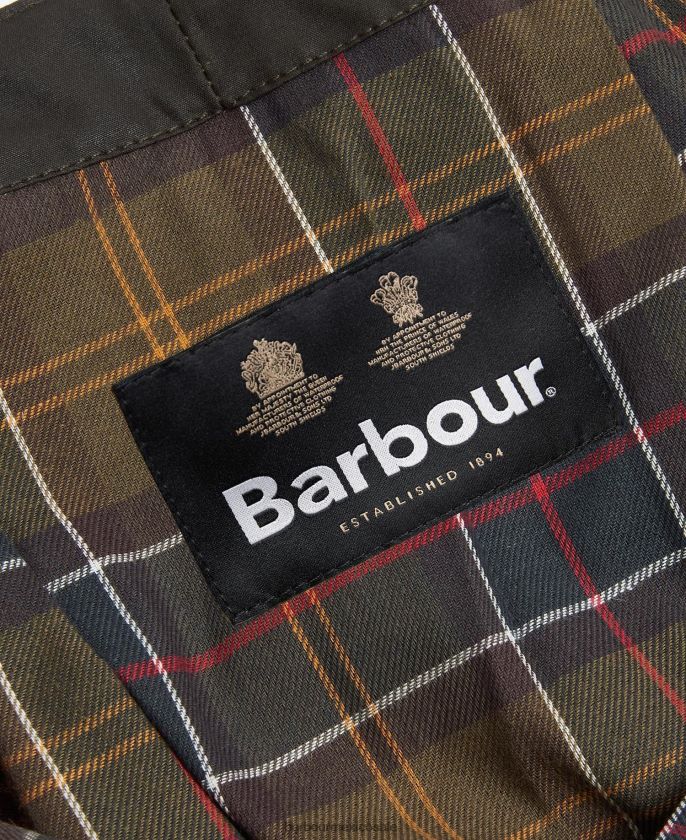 Barbour 8B6RFZ2314 accesorios aceituna hombres capucha clásica de sylkoil