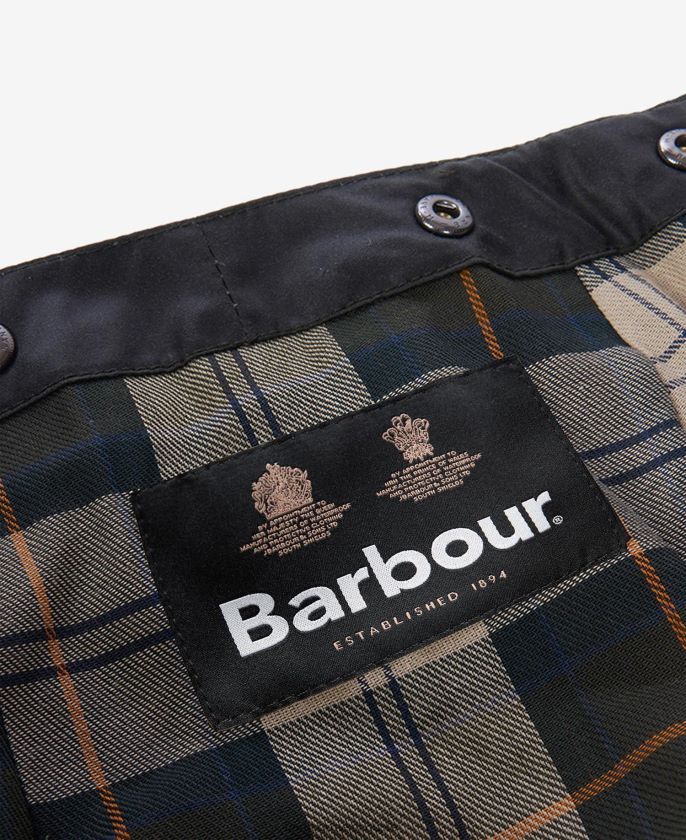 Barbour 8B6RFZ2315 accesorios ladrar hombres capucha de algodón encerado