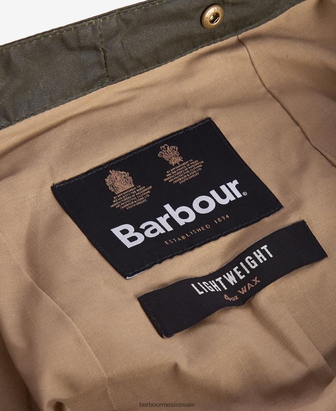 Barbour 8B6RFZ2317 accesorios arena hombres campana de cera ligera