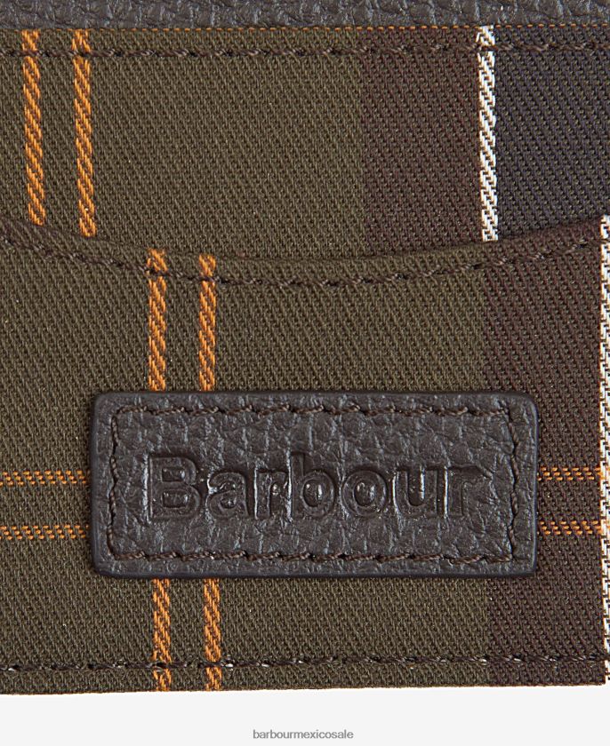 Barbour 8B6RFZ2380 accesorios tartán clásico hombres tarjetero tartán