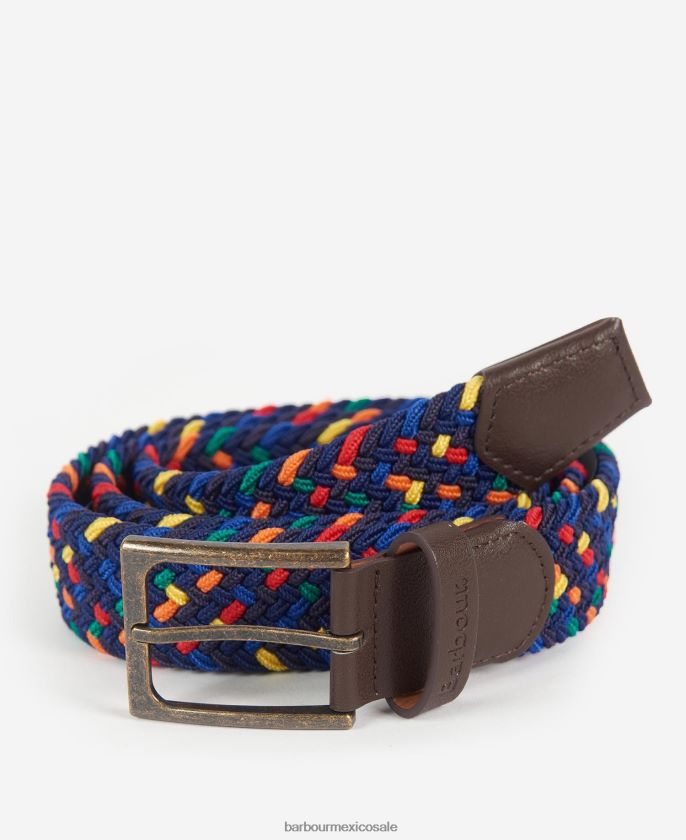 Barbour 8B6RFZ2225 accesorios multi hombres cinturón Ford tartán