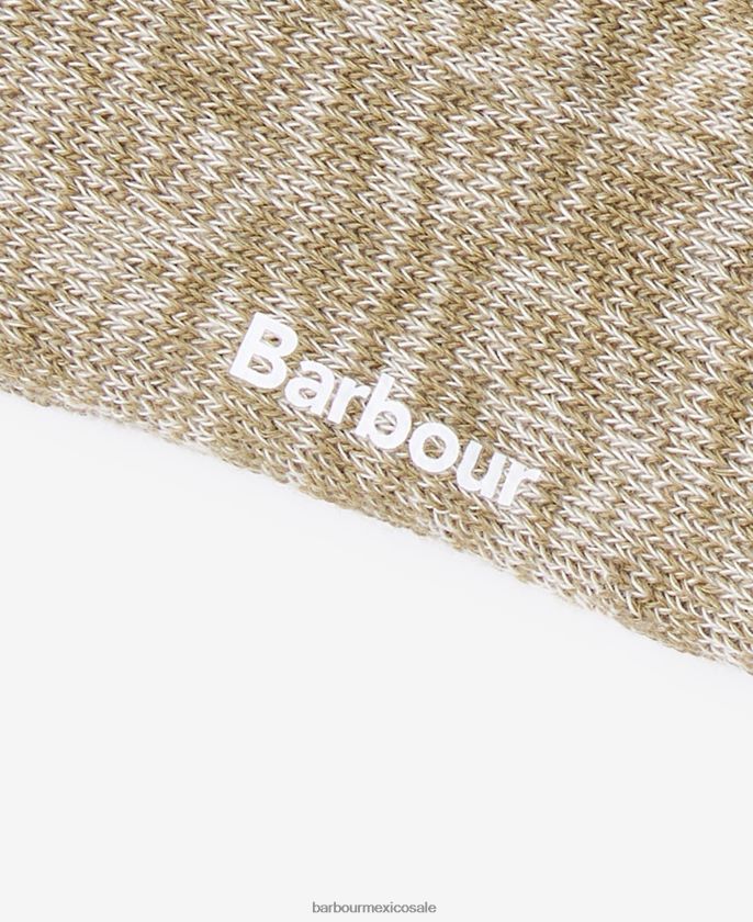 Barbour 8B6RFZ2362 accesorios verde hombres calcetines