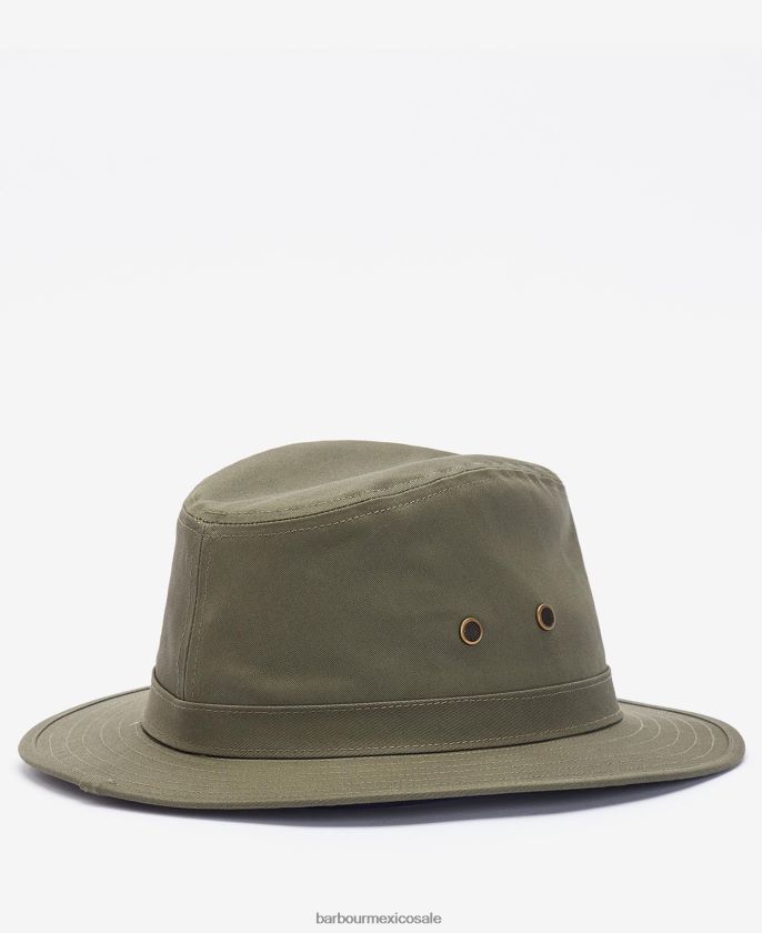Barbour 8B6RFZ2248 accesorios arenisca hombres sombrero safari dawson