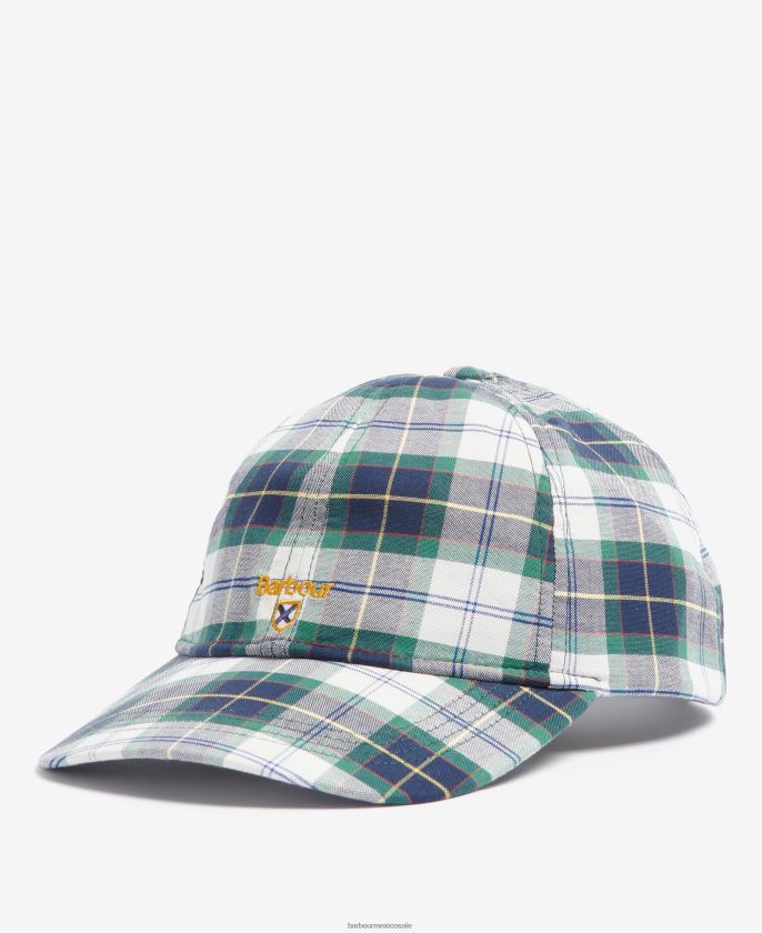 Barbour 8B6RFZ2293 accesorios hiedra de verano hombres gorra deportiva oxbridge tartán