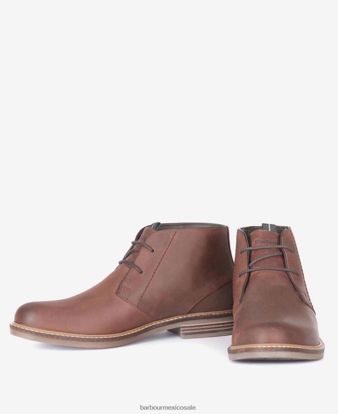 Barbour 8B6RFZ1257 calzado negro hombres botas chukka readhead - tostado