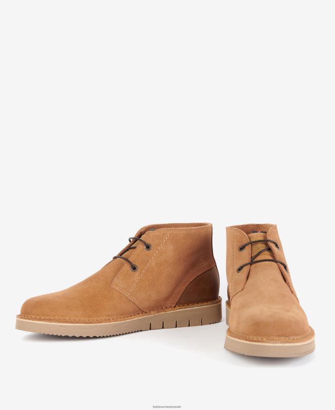 Barbour 8B6RFZ1260 calzado gamuza cola hombres botas desierto kent