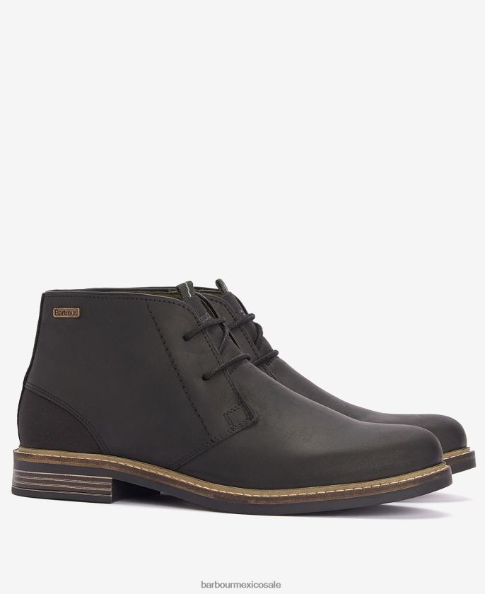 Barbour 8B6RFZ1261 calzado negro hombres botas chukka readhead - negro