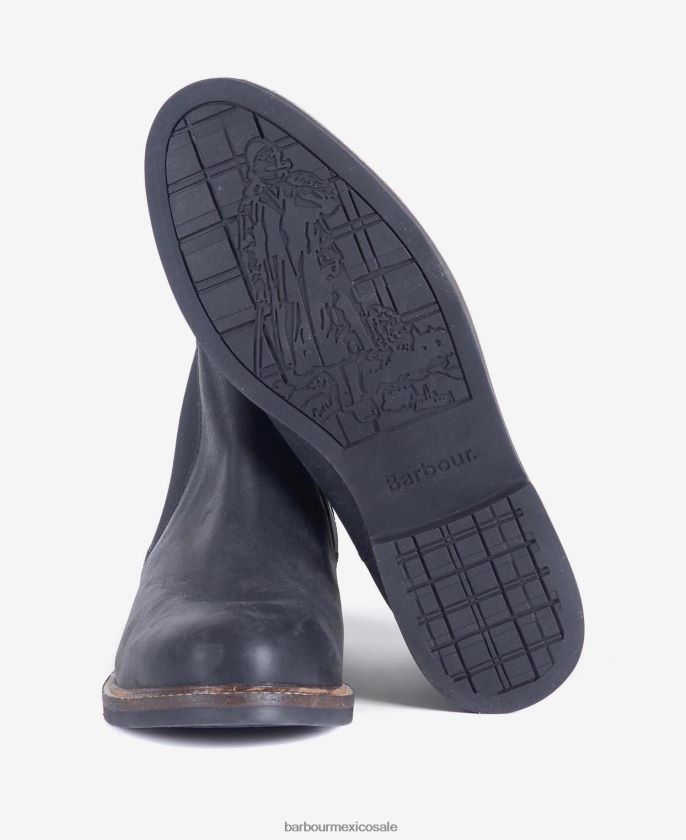 Barbour 8B6RFZ1263 calzado negro hombres botas farsley chelsea