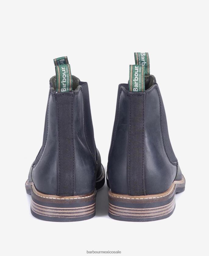 Barbour 8B6RFZ1263 calzado negro hombres botas farsley chelsea