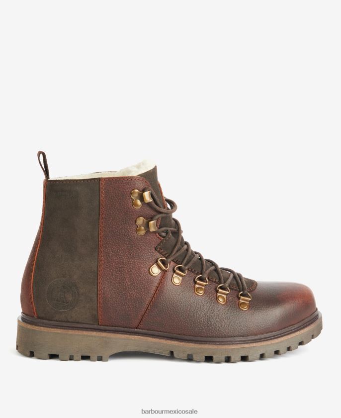 Barbour 8B6RFZ1266 calzado castaña hombres botas tommy