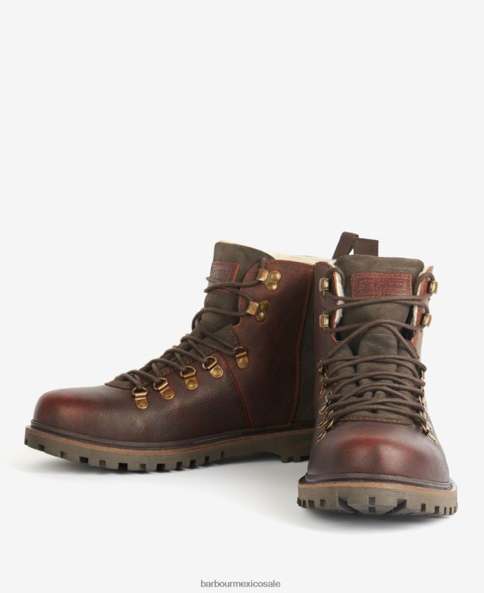 Barbour 8B6RFZ1266 calzado castaña hombres botas tommy