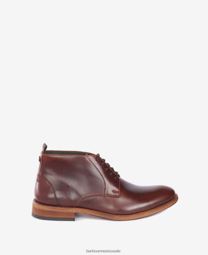 Barbour 8B6RFZ1269 calzado grano de castaño hombres bota benwell chukka