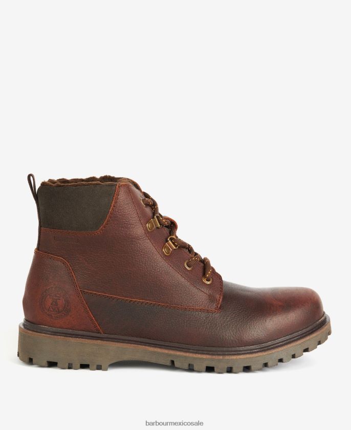 Barbour 8B6RFZ1276 calzado marron oscuro hombres botas de tormenta