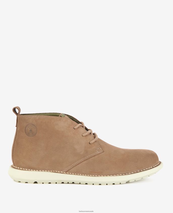 Barbour 8B6RFZ1282 calzado coñac hombres botas chukka de roble
