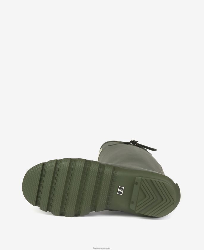 Barbour 8B6RFZ1355 calzado negro hombres botas de agua bede