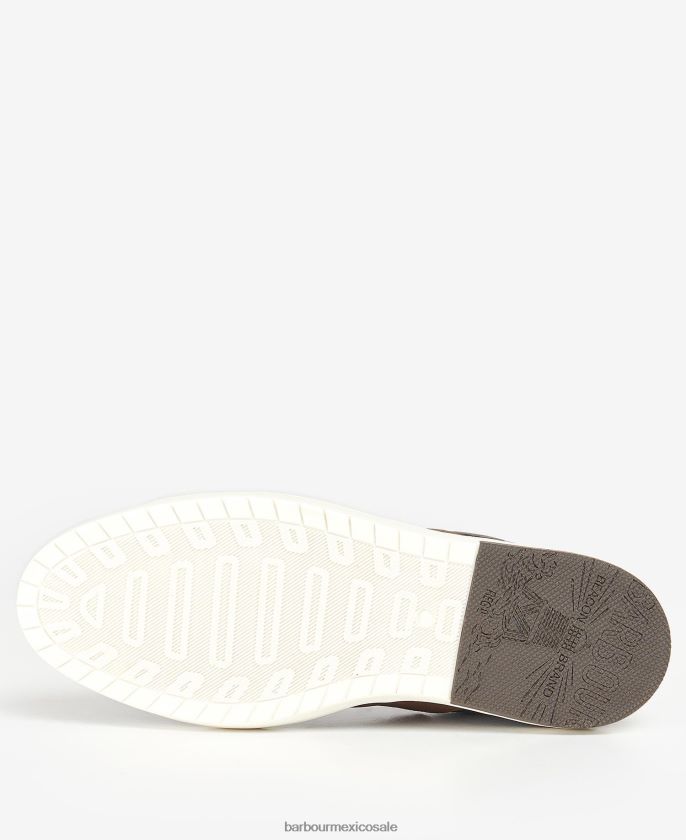 Barbour 8B6RFZ1306 calzado coñac hombres zapatillas beaufort
