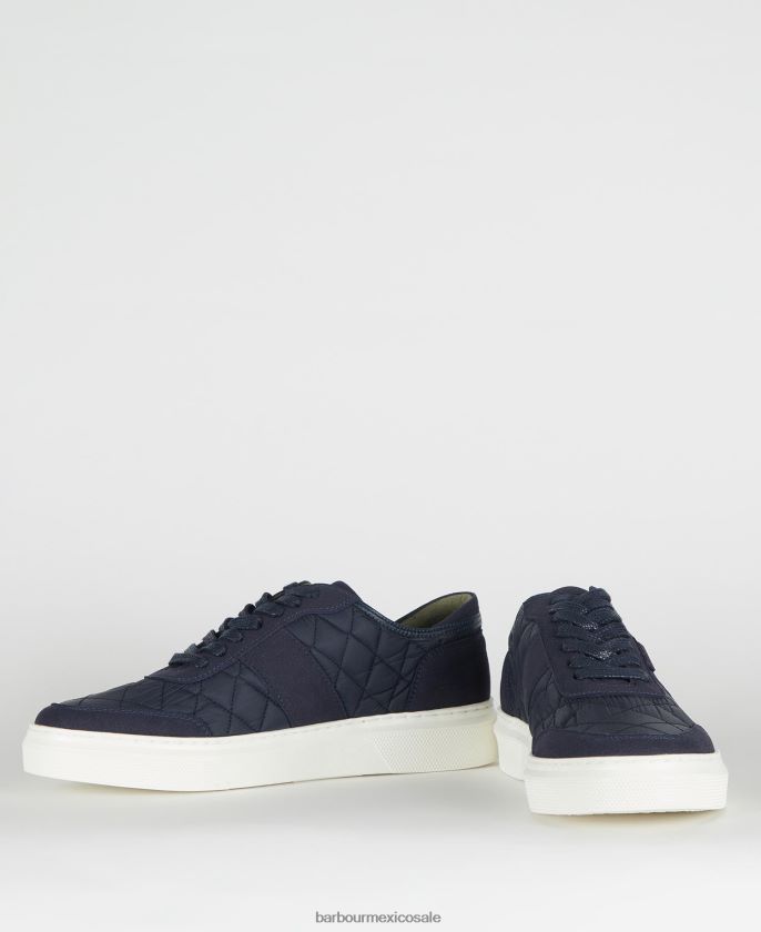 Barbour 8B6RFZ1316 calzado negro hombres zapatillas liddesdale