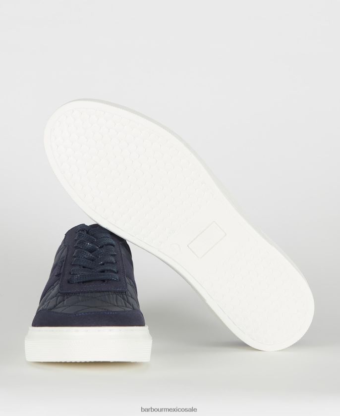 Barbour 8B6RFZ1316 calzado negro hombres zapatillas liddesdale