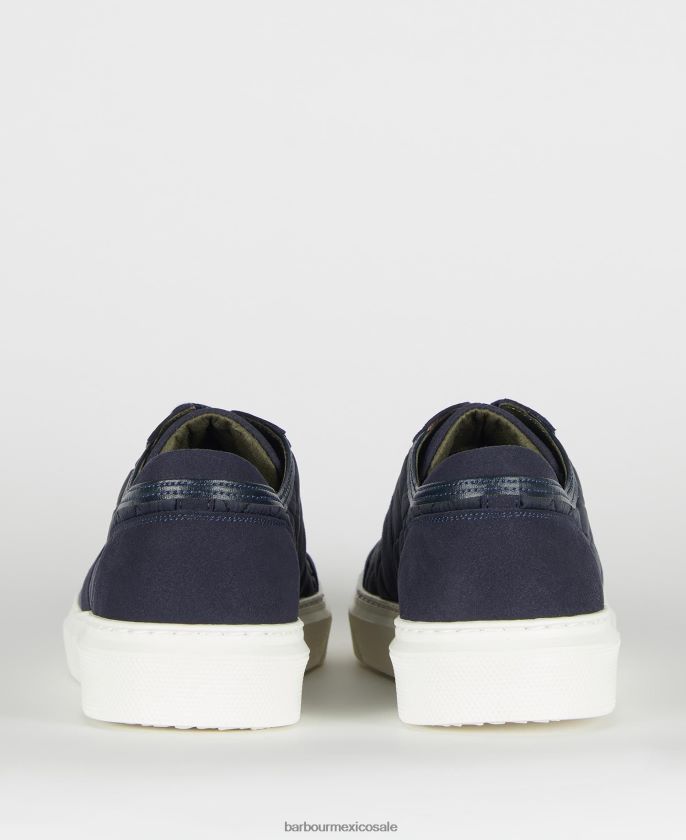 Barbour 8B6RFZ1316 calzado negro hombres zapatillas liddesdale