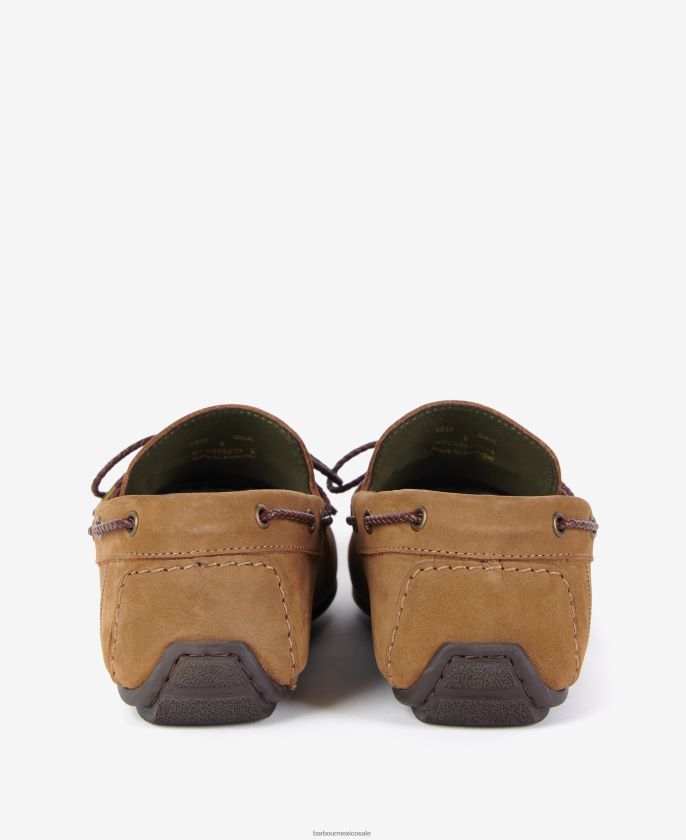 Barbour 8B6RFZ1345 calzado marron oscuro hombres zapatos de conducir jenson