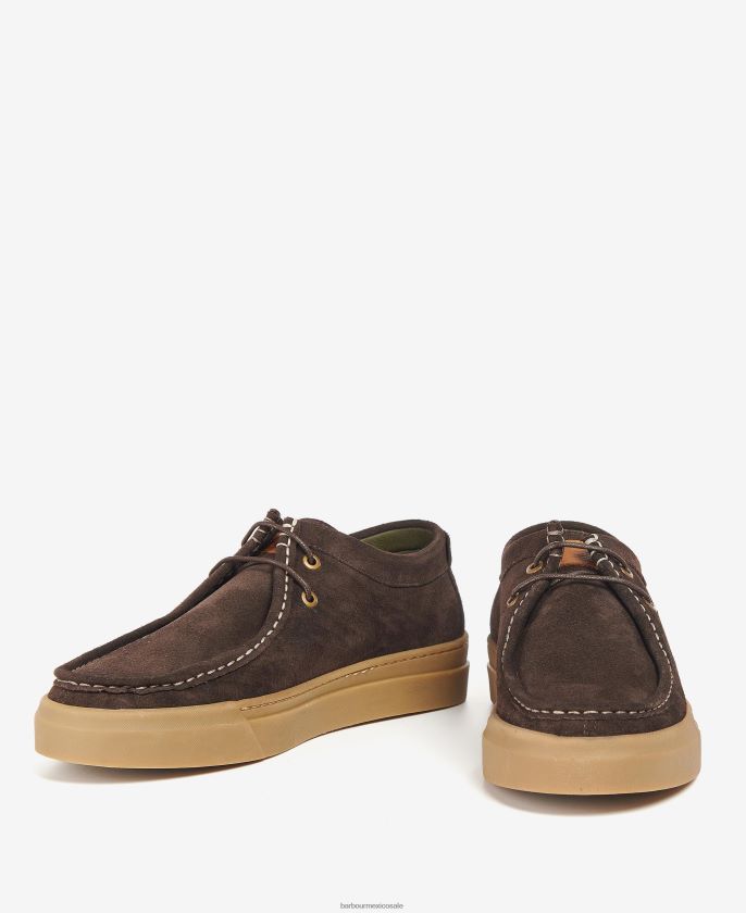 Barbour 8B6RFZ1347 calzado gamuza cola hombres zapatos de pera