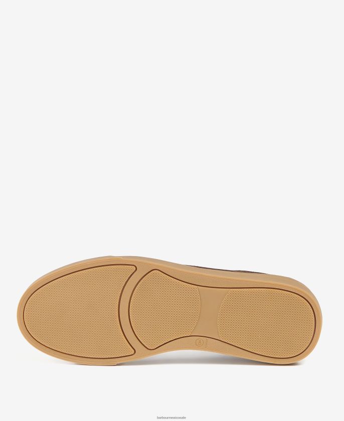 Barbour 8B6RFZ1347 calzado gamuza cola hombres zapatos de pera