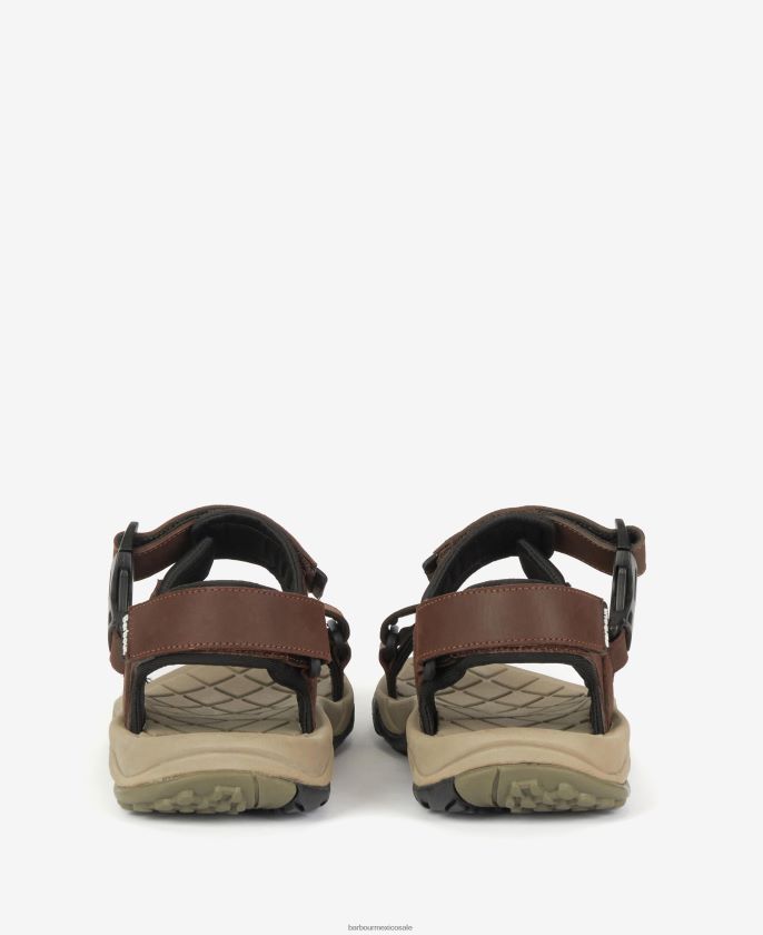 Barbour 8B6RFZ1297 calzado negro clásico hombres sandalias deportivas pendle