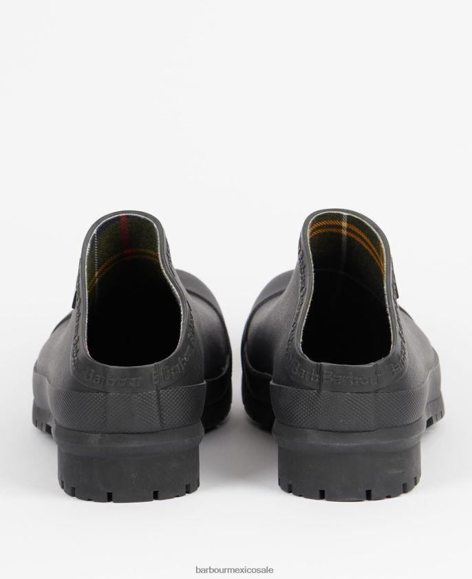 Barbour 8B6RFZ1250 calzado negro hombres zuecos quinn