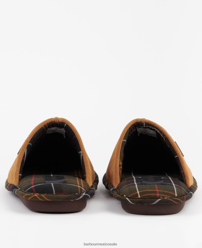 Barbour 8B6RFZ1251 calzado marrón hombres zapatillas foley