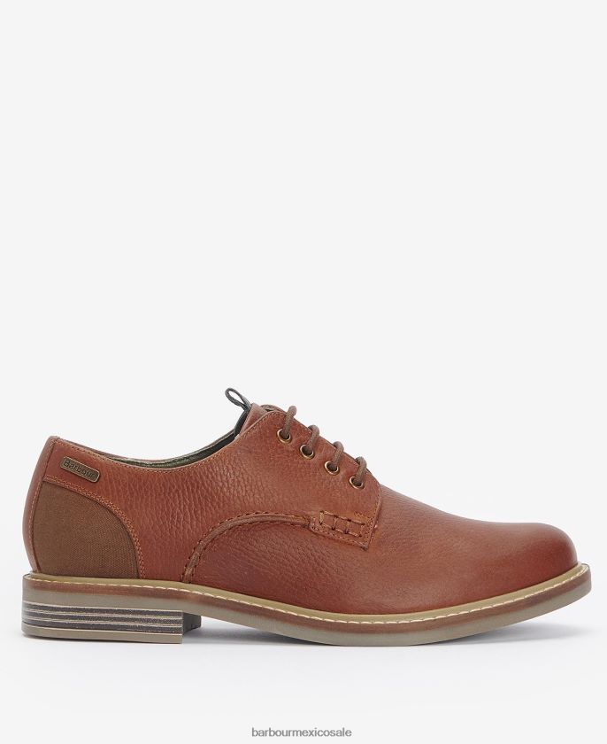 Barbour 8B6RFZ1325 calzado cedro molido hombres zapatos derby bramley
