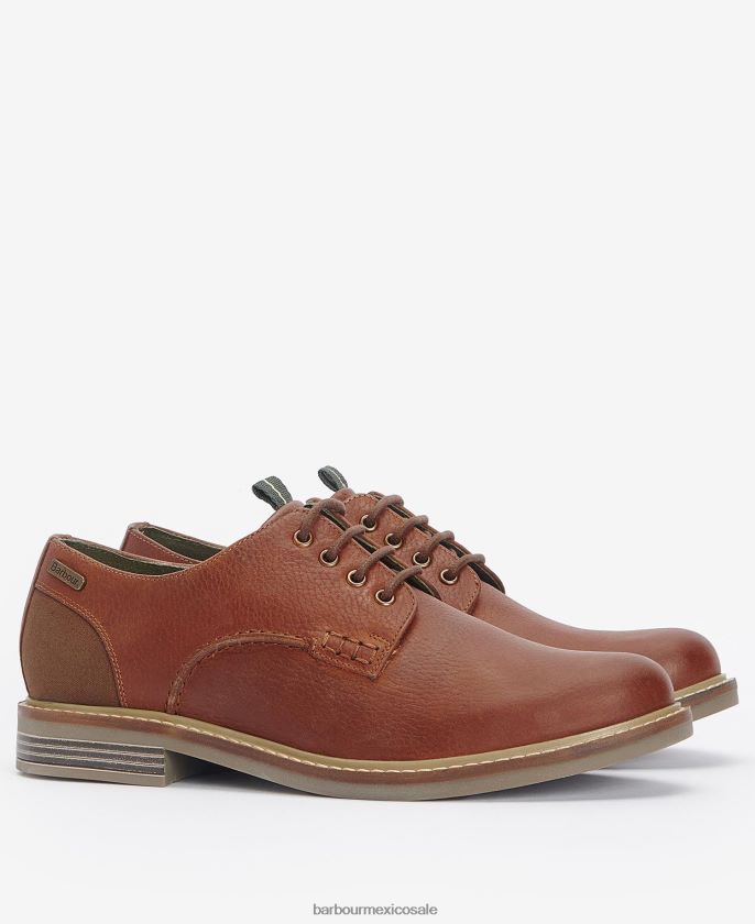 Barbour 8B6RFZ1325 calzado cedro molido hombres zapatos derby bramley