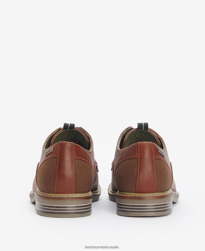 Barbour 8B6RFZ1325 calzado cedro molido hombres zapatos derby bramley