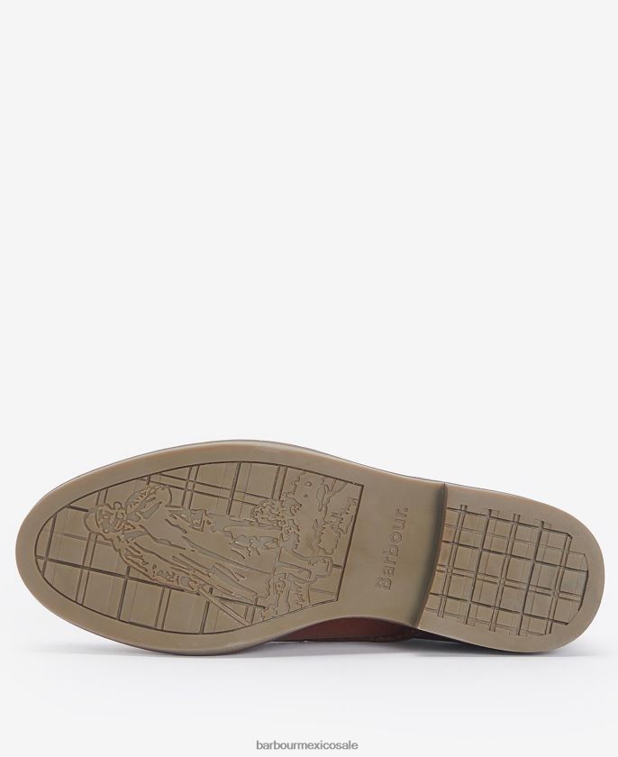 Barbour 8B6RFZ1325 calzado cedro molido hombres zapatos derby bramley