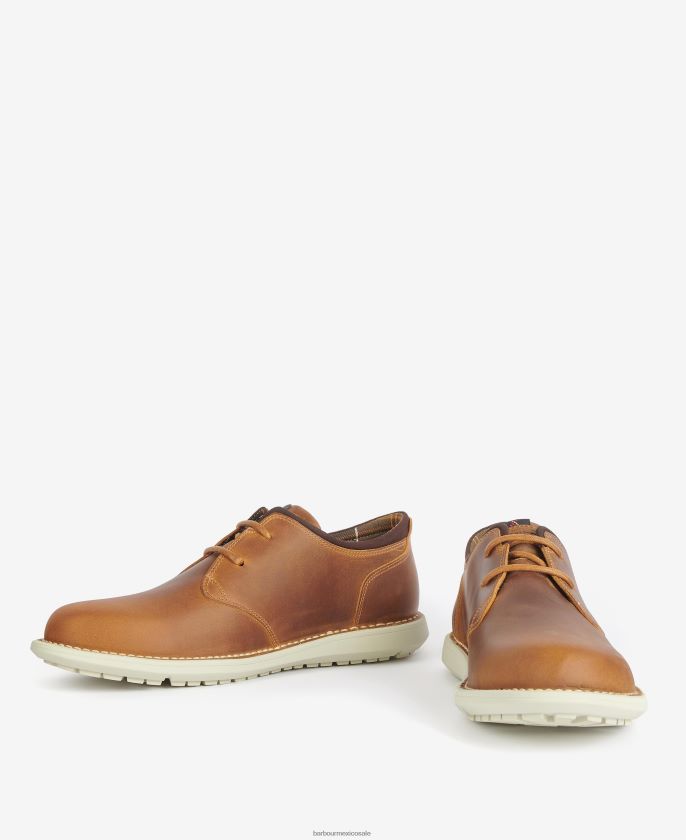 Barbour 8B6RFZ1346 calzado fuerte hombres zapatos derby acer